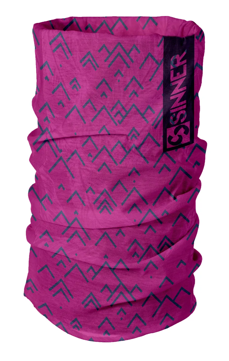 2024 Sinner kids neckwarmer pink tri